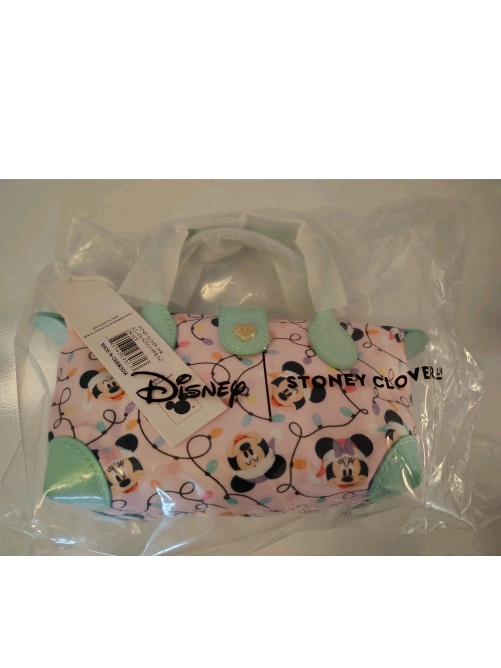 Stoney Clover Lane Disney Christmas Pouchette Crossbody 01 - Picture 3 of 4